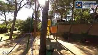 Camping Street View Video Bungalodge Sant Pol [upl. by Mou793]