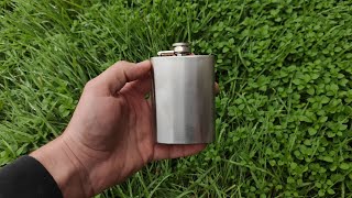 Манерка 120 мл  Stainless Steel Hip Flask 4 oz [upl. by Asli]