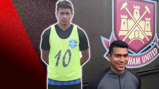 Ethan Gaddu 16  EX AC MILAN TRIALIST SCOUTED BY WEST HAM  UK Football Trials Player [upl. by Eng830]