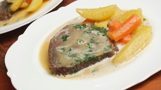 Sauerbraten im Topf zubereiten Chefkoch Tipps für einfachen Rinderbraten [upl. by Ablem768]