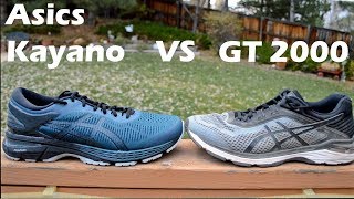 Asics Gel Kayano VS GT 2000 [upl. by Eninnej]