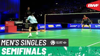 HYLO Open 2022  Anthony Sinisuka Ginting INA 5 vs Kidambi Srikanth IND  SF [upl. by Sedgewake]