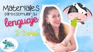 Actividades para estimular el lenguaje 2 a 3 años materiales gratis estimulacióndelenguaje [upl. by Anovad738]