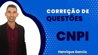 Prova Completa CNPI  Conteúdo Técnico  Henrique Garcia [upl. by Arihay]