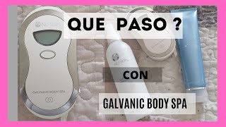 NU SKINNU SKIN GALVANICA SPA GALVANICA CORPORAL COMO USAR LA GALVANICA CORPORAL [upl. by Sirahc]