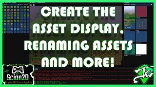 Game Engine Ep61  Start the Asset Display Renaming assets and More [upl. by Stoddart]