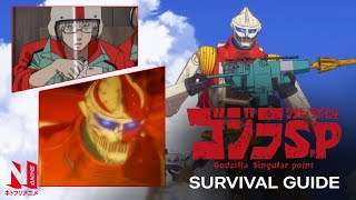 Survival Guide Otaki Factory Edition  Godzilla Singular Point  Netflix Anime [upl. by Ivanah62]