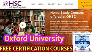 Oxford University free online courses 🔥 [upl. by Niven]