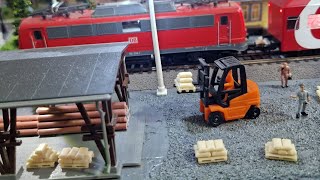 UPDATE on our HO Scale project Work in progress railway [upl. by Innavoig]