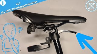 Eine VarioTeleskop Sattelstütze für fast jedes Fahrrad  XLC All MTN [upl. by Lertram107]