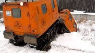 Hagglund Лось BV206 stuck part3 [upl. by Mcnamee608]