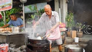 POPULAR STREET FOOD in PENANG  Must Eat Food in Chulia Street Hawker Food  Malaysia Street Food [upl. by Ruthann]