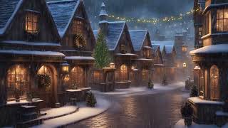 Hogsmeade at Christmas Ambience  3 Hours  Harry Potter Inspired Festive Ambiance [upl. by Joab917]