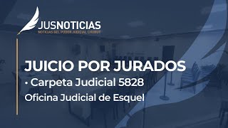 JUICIO POR JURADOS  CARPETA JUDICIAL N°5828  ESQUEL  INSTRUCCIONES AL JURADO [upl. by Miner282]