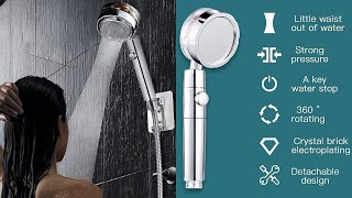 360 Power Shower Head  Best Shower Heads 2021 [upl. by Cointon]