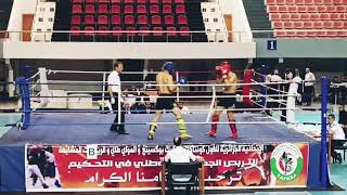 BRAHIM AKROUR championnat dAlgérie 2020 kick boxing [upl. by Hurwit]