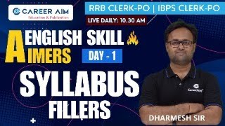 ENGLISH MAINS Class 01  RRB Clerk  IBPS  SBI  Bank Clerk  Bank PO GRAMMAR [upl. by Largent56]