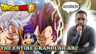 The Entire Granolah Arc  dragon ball super manga  REACTION CarthusDojo [upl. by Gignac817]