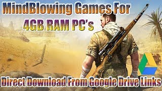 Top 10 Games For 4GB Ram PC 2018  Best Games For 4GB RAM PC 2018 [upl. by Aible]