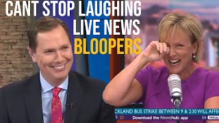 News Reporters Cant Stop Laughing Bloopers [upl. by Oba]