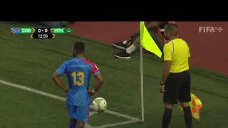 RD Congo 20 Mauritania  1er tourQualifications CAFWorldCup FIFA sports soccer games worldcup [upl. by Swetiana]