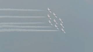 Snowbirds  9 Jets dans le ciel montréal [upl. by Ynoble]