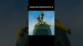 Amazing Entry of Bumblebee🔥shorts transformers bumblebee [upl. by Eelrehpotsirhc387]