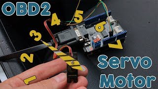 Meraklısına Servo Motor İle Devir Saati Yapıyoruz OBD2  Arduino  CAN Bus Shield [upl. by Gonzales]