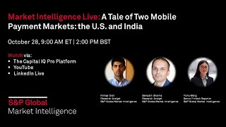 MI Live A tale of two mobile payment markets the US and India [upl. by Rogers]