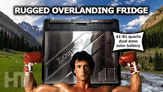 BougeRV quotRockyquot Dual Zone Convertible 12v Solar Battery Fridge Freezer [upl. by Egdamlat406]