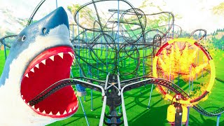 Engineering IMPOSSIBLE roller coasters in Park Beyond [upl. by Ainolloppa]