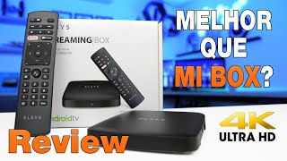 ELSYS STREAMING BOX 4K  MELHOR que a MI BOX [upl. by Mccoy]