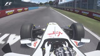 Rubens Barrichello BrawnGP 2009 Mod  Mount Panorama Circuit Assetto Corsa [upl. by Ahsinid]