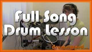 ★ Brianstorm Arctic Monkeys ★ Drum Lesson PREVIEW  How To Play Song Matt Helders [upl. by Haynes493]