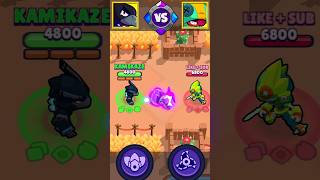 Mecha CROW Vs Mecha LEON 🟣 brawlstars hypercharge hipercarga [upl. by Oram]