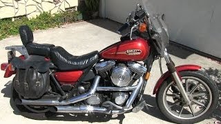 What Is A Harley Davidson FXR Motorcycle [upl. by Scarface861]