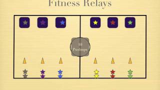 Physical Education Games  Fitness Relays [upl. by Atter626]