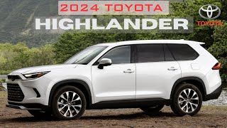 2024 Toyota Highlander Hybrid XSE A Sporty Twist on a Timeless SUV [upl. by Atinnek417]