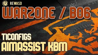 HOW TO GET AIM ASSIST ON KEYBOARD AND MOUSE IN WARZONE AND BO6 USING REWASD  FREE CONFIG AND BYPASS [upl. by Finnegan]