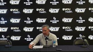 VCU Mens Basketball Postgame Press Conference  Duquesne March 5 2024 [upl. by Child]