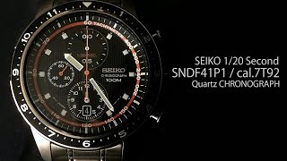 SEIKO SNDF41P1 120 Second Chronograph 7T920RD0 [upl. by Ilek]