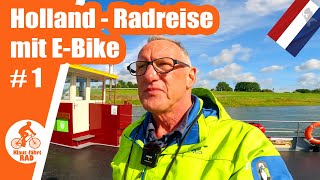 HollandRadreise mit EBike und Zelt  über Veluwezoom und Apeldoorn nach Heerde 1 [upl. by Econah]