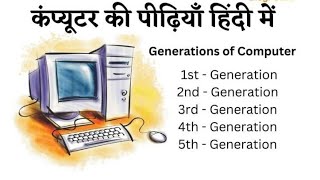 Generations of Computer – कंप्यूटर की पीढ़ियाँ l Computer Knowledge📚 [upl. by Sillyrama]