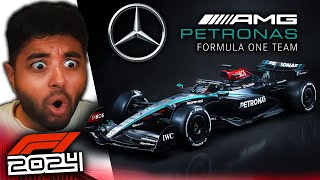 Mercedes F1 2024 Car Launch W15 Livery Reveal  F1 2024 Car Launch LIVE [upl. by Narik16]