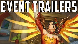 Overwatch Event Trailers 2016  2018  Oldest To Newest YOTD HD [upl. by Syhr]