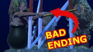 Getting Over It  Bad Ending [upl. by Stetson]