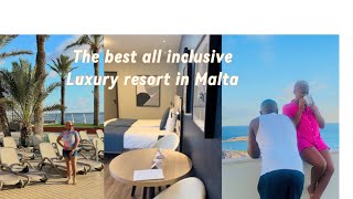 The best all inclusive luxury resort in Malta 🇲🇹 [upl. by Audry]