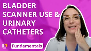 Bladder Scanner Use and Urinary Catheters  Fundamentals of Nursing LevelUpRN [upl. by Rosol]