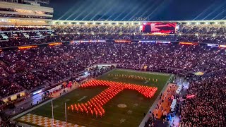 Tennessee Volunteers pregame with dark mode Running Through the T [upl. by Oeak]