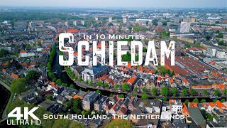 SCHIEDAM 2024 🇳🇱 Drone Aerial 4K  Holland Nederland The Netherlands schiedam [upl. by Ahsirkal]